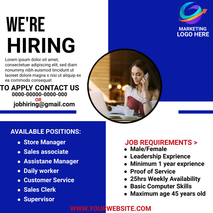 job listing templates free with also showing adds jpg